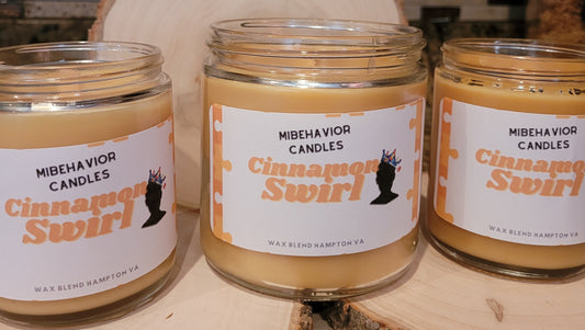 Cinnamon Swirl candle - mibehavior