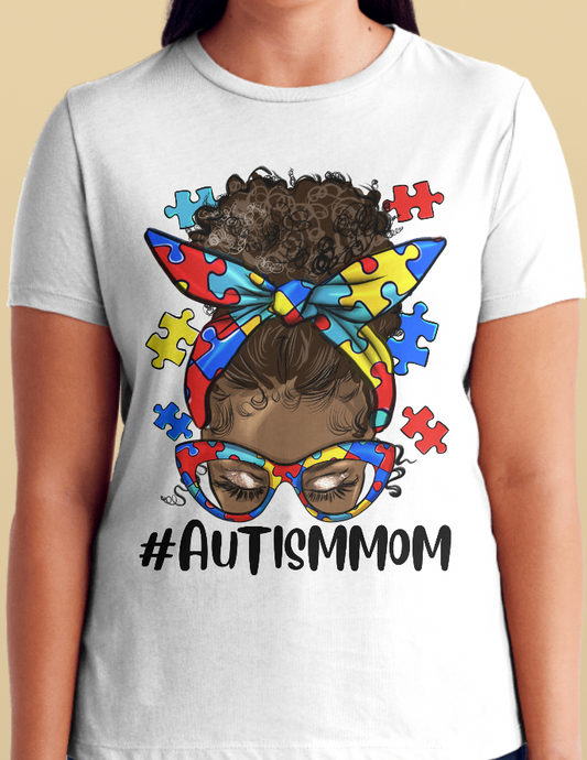 #AutismMomTee Unisex