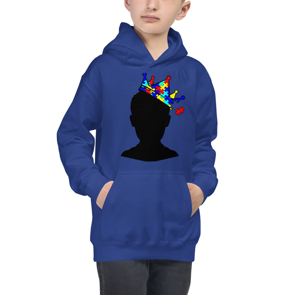 <transcy>Sudadera con capucha King para niños</transcy>