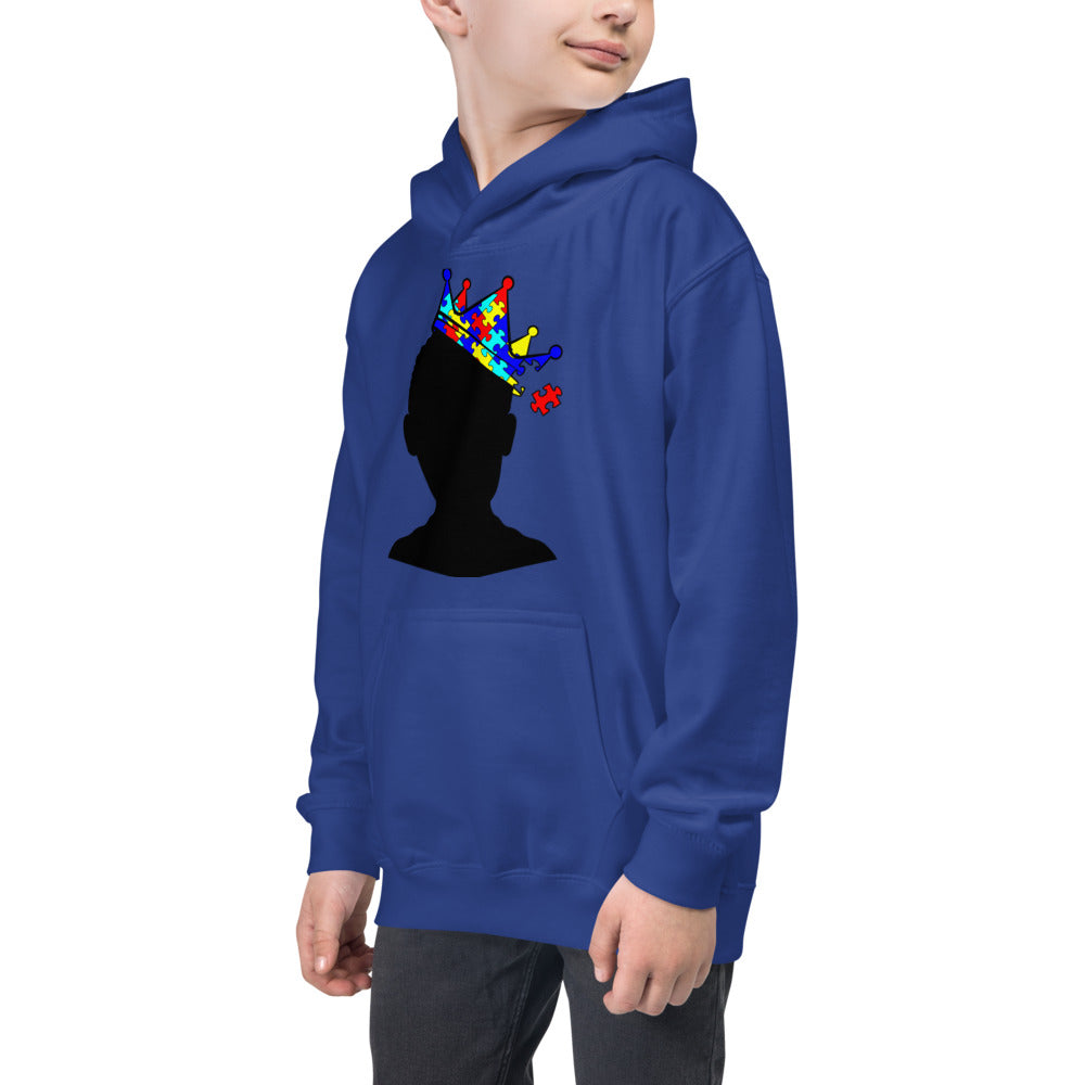 <transcy>Sudadera con capucha King para niños</transcy>