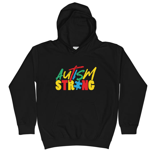 <transcy>Autism Strong, sudadera con capucha para niños</transcy>