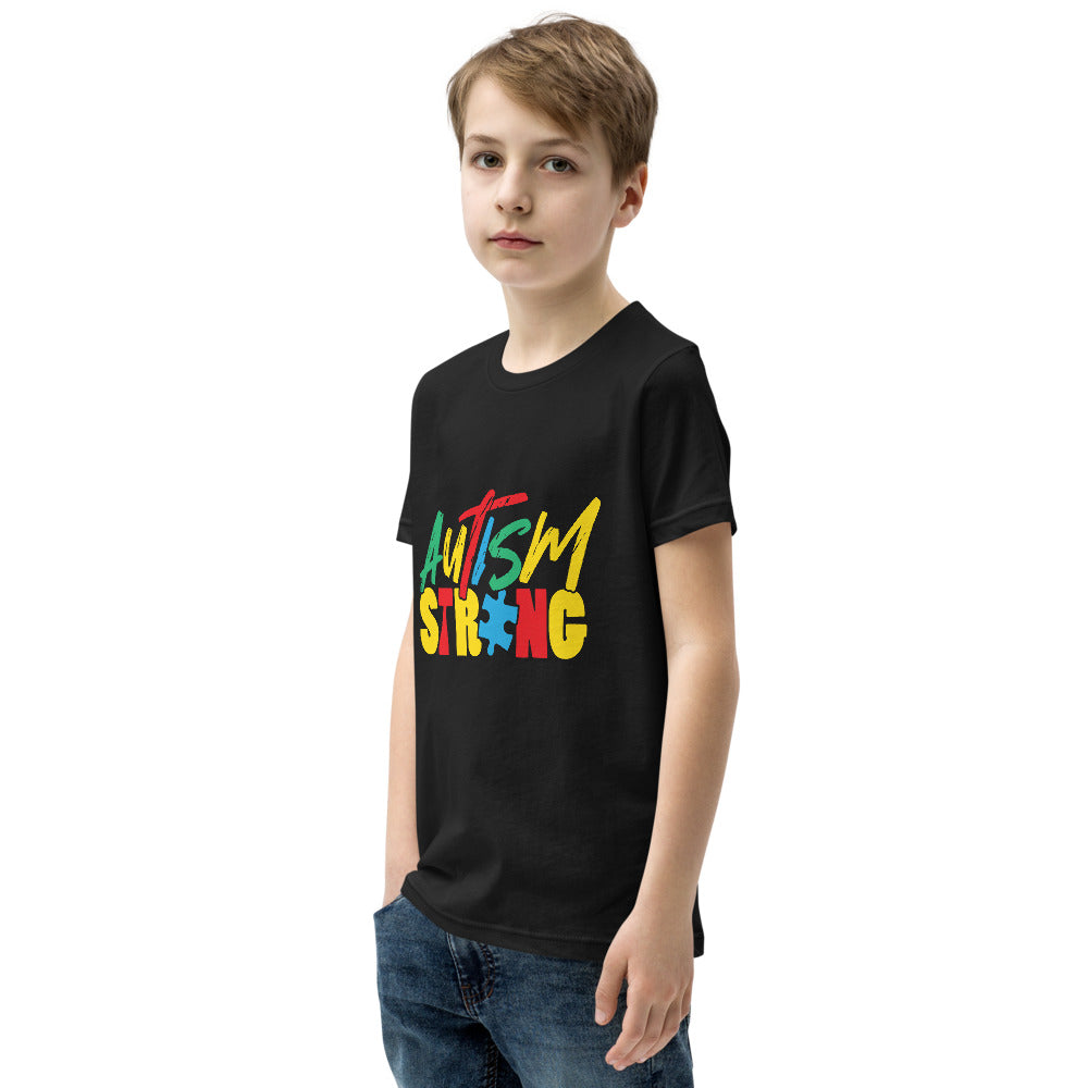 <transcy>Autism Strong Camiseta unisex para jóvenes</transcy>