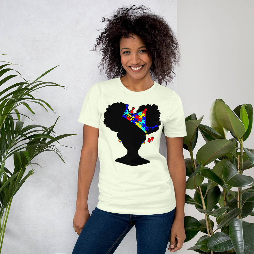 Autism Queen Short-Sleeve Unisex T-Shirt