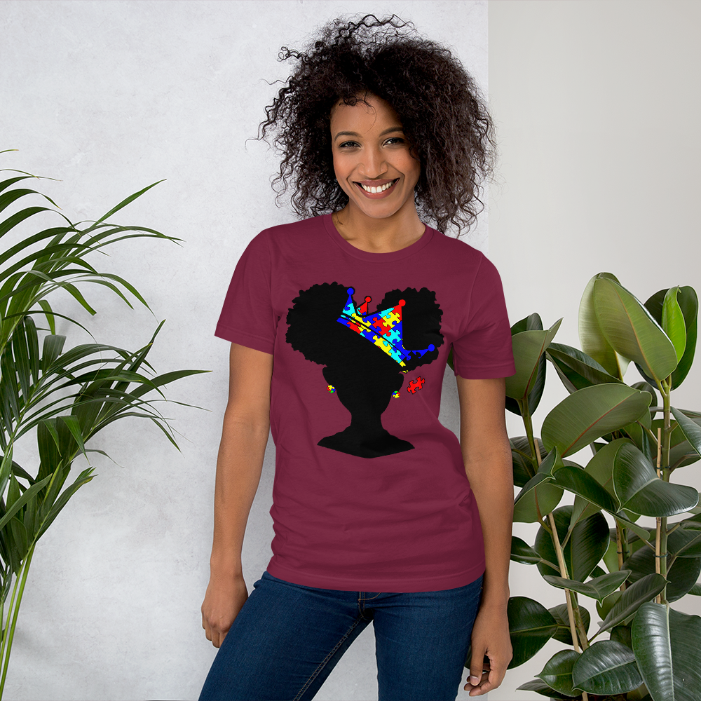 Autism Queen Short-Sleeve Unisex T-Shirt