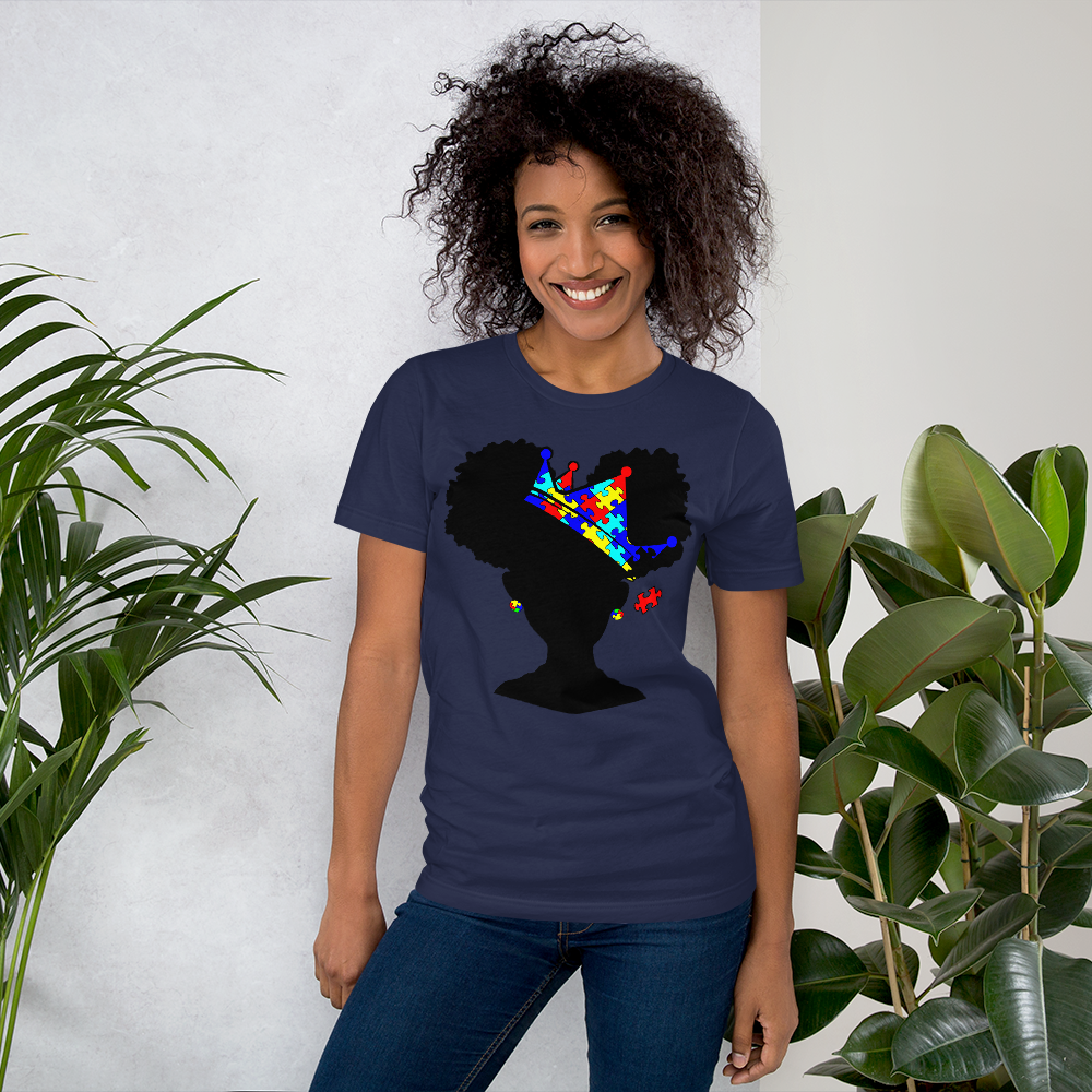 Autism Queen Short-Sleeve Unisex T-Shirt