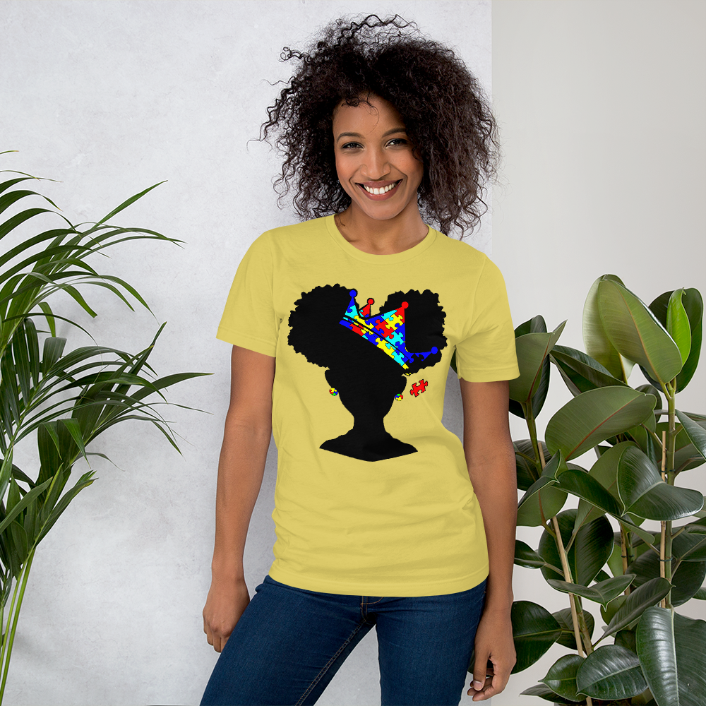 Autism Queen Short-Sleeve Unisex T-Shirt