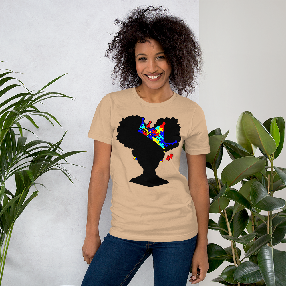 Autism Queen Short-Sleeve Unisex T-Shirt