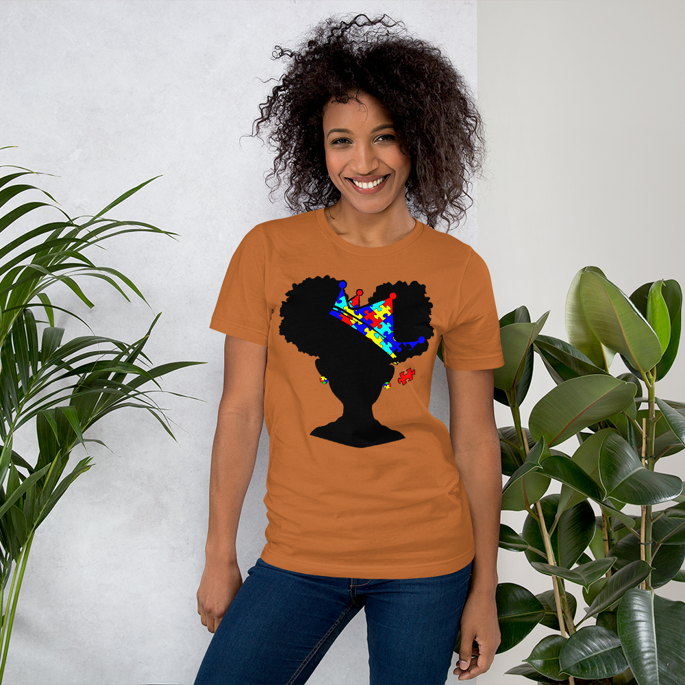 Autism Queen Short-Sleeve Unisex T-Shirt